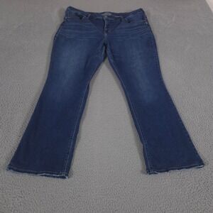 Silver Jeans Co Jeans Womens 22 Blue Avery Slim Bootcut Denim Stretch Plus Pants